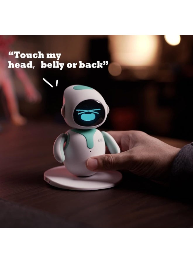 Eilik - Cute Robot Pets Toys with Abundant Emotions, Animations & Mini-Games, Your Perfect Desk Touch Interactive Companion, Holidays & Birthdays Gifts for Girls & Boys. - Image 2